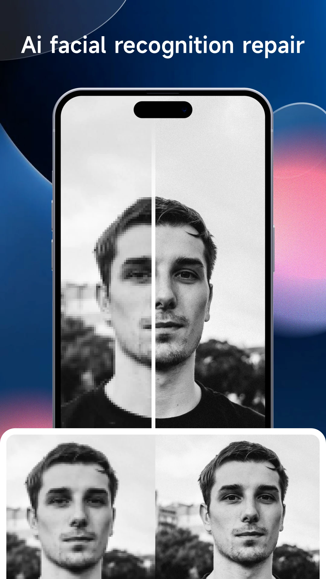 Photo enhancer - AI upscale screenshot